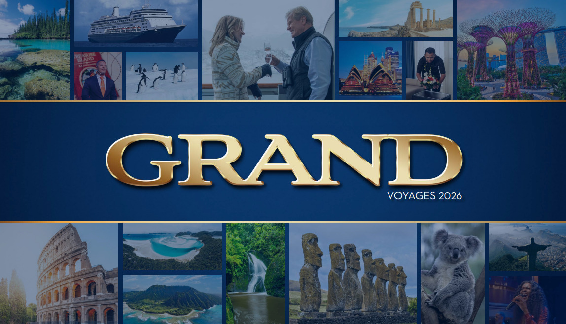 Early booking benefits – 2026 Grand World Voyage